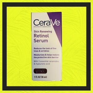 rave Skin Renewing Retinol Serum - Purple and White